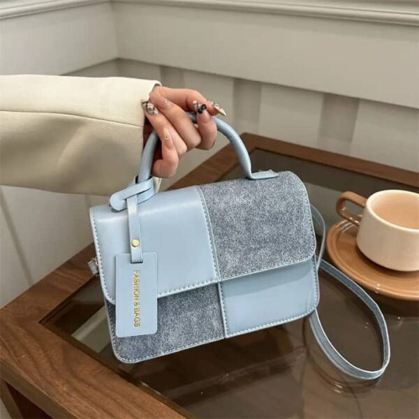 Patchwork shoulder bag